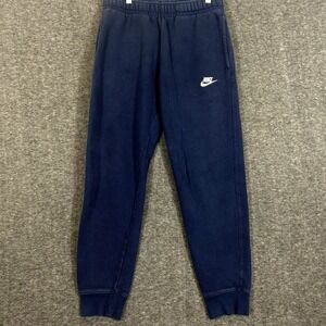 Nike Sweatpants Joggers Sportswear Club Men Small Fleece Pants BV2671 Blue READ